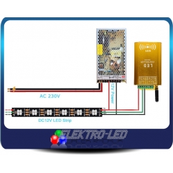 Digital led Wi-Fi controller H806SB