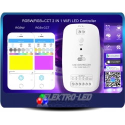 RGB-WW-CW Wi-Fi LED Controller Android iOS